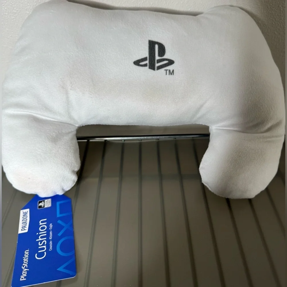 Sony PlayStation white Controller shaped Pillow cushion